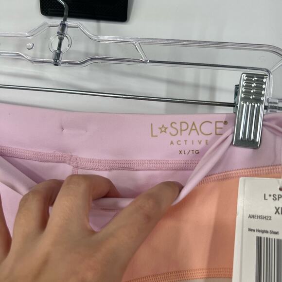 L*Space New Heights Shorts in Sage/Just Peachy/Peony/Bone NWT - Picture 5 of 8